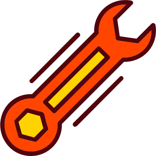 렌치 Generic Outline Color icon