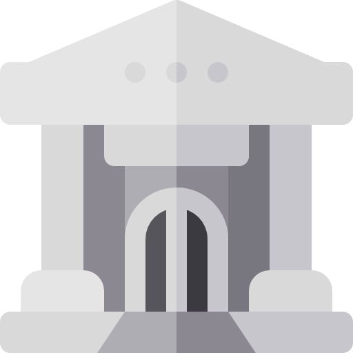 Bank Basic Rounded Flat icon