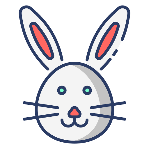 Bunny Generic Outline Color icon