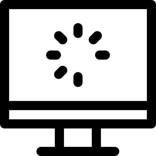 Ładowanie Basic Rounded Lineal ikona