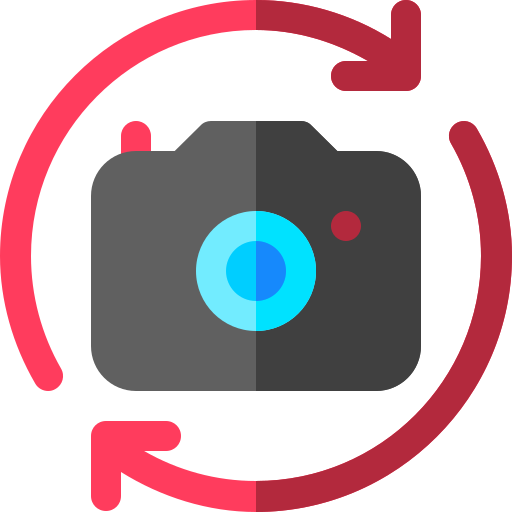 Camera Basic Rounded Flat icon