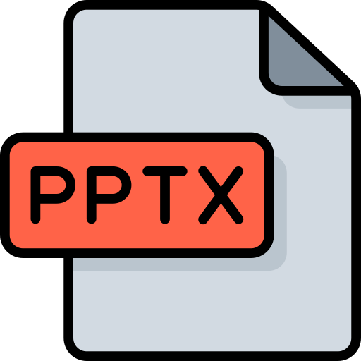 pptx Generic Outline Color ikona