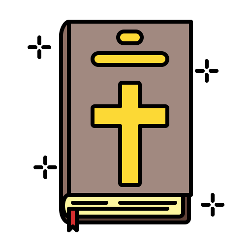 biblia Generic Outline Color ikona