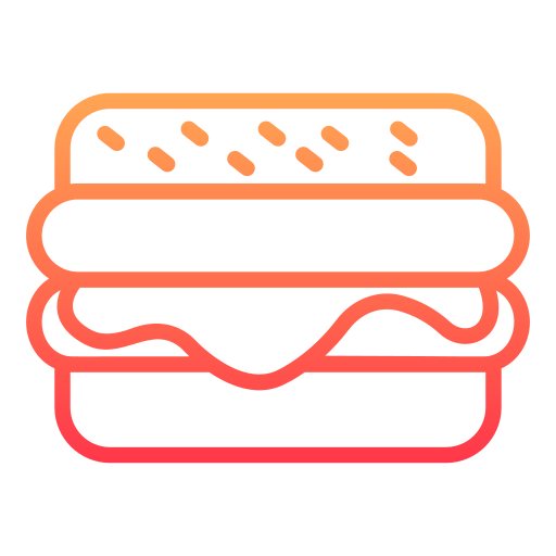 burger Generic Gradient icon