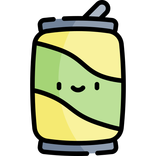 limonade Kawaii Lineal color icon