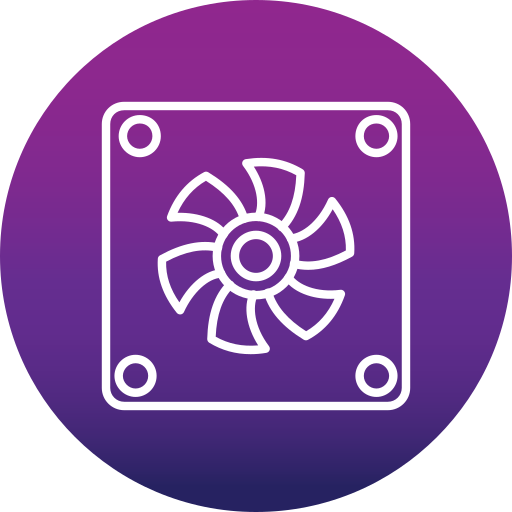 Fan Generic Flat Gradient icon