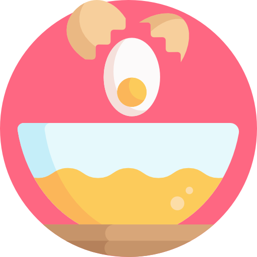 Egg Detailed Flat Circular Flat icon