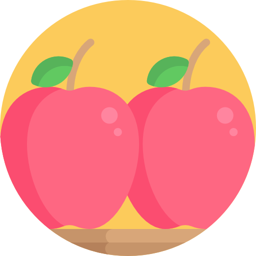 Apples Detailed Flat Circular Flat icon