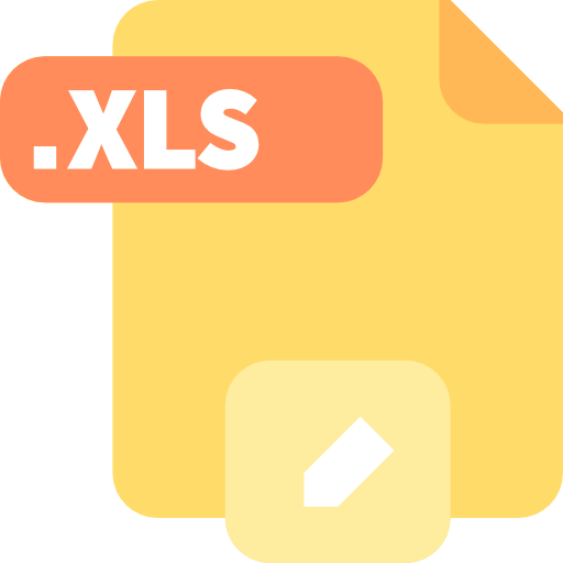 xls Vitaliy Gorbachev Flat icon