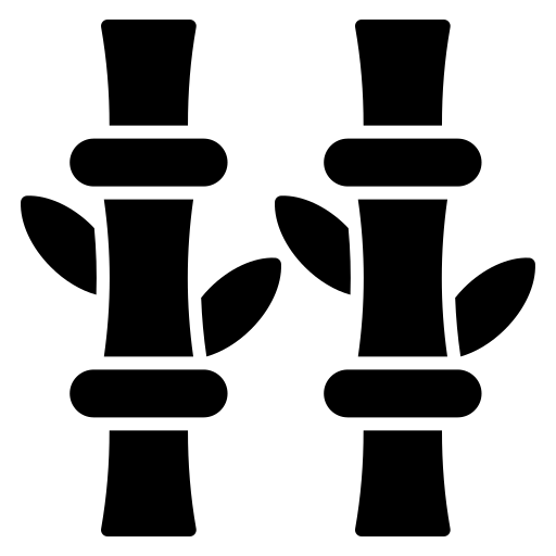 bambou Generic Glyph Icône