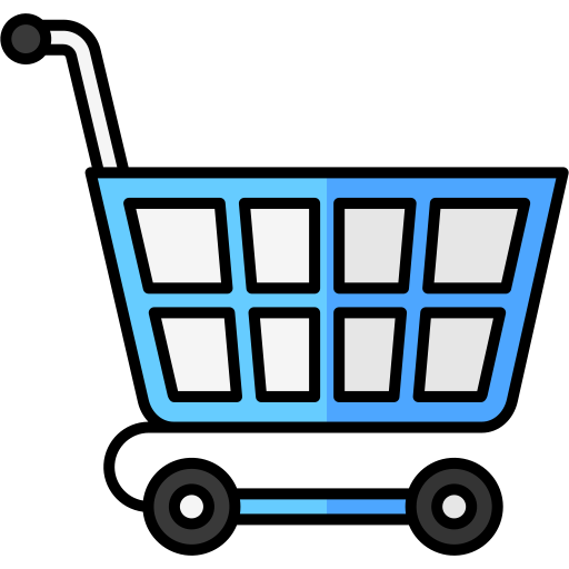 Shopping cart Generic Outline Color icon