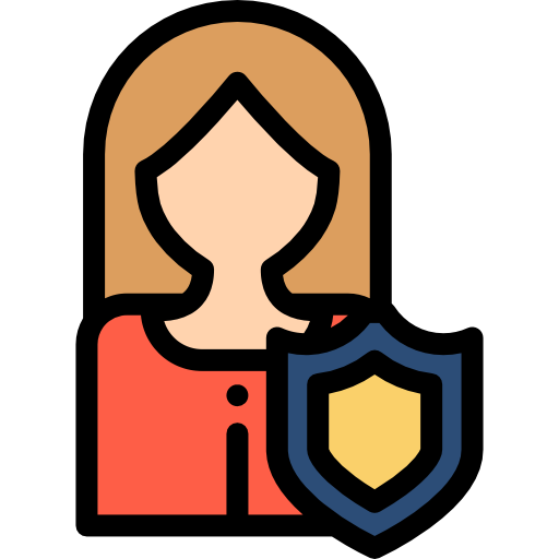 Woman Detailed Rounded Lineal color icon