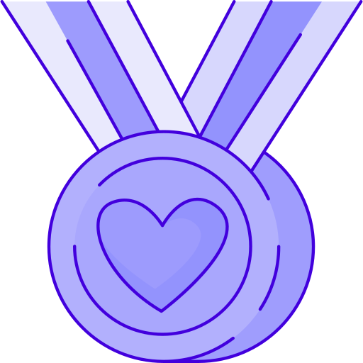 medalha Generic Outline Color Ícone