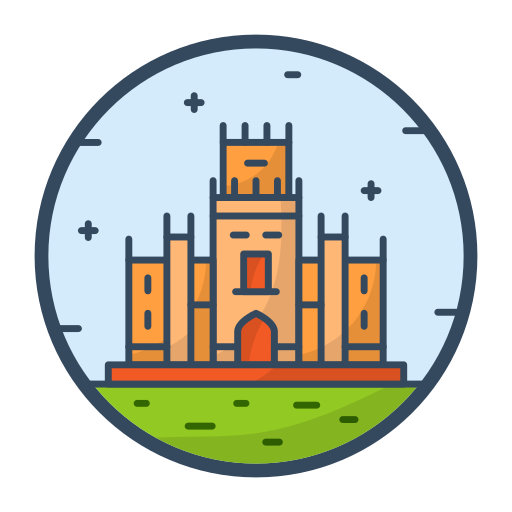 schloss hluboka Generic Outline Color icon