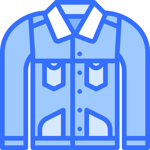 Jacket Coloring Blue icon