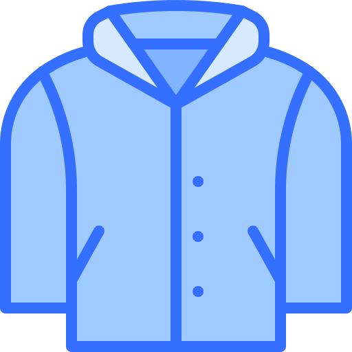 jacke Coloring Blue icon