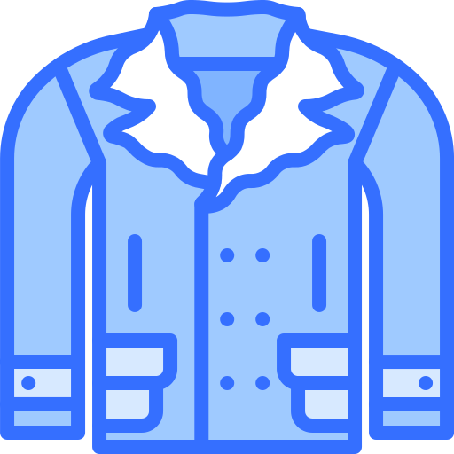 Coat Coloring Blue icon