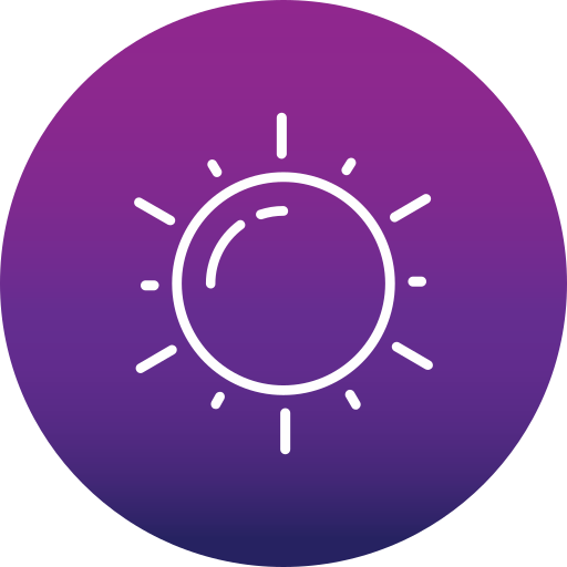 太陽 Generic Flat Gradient icon