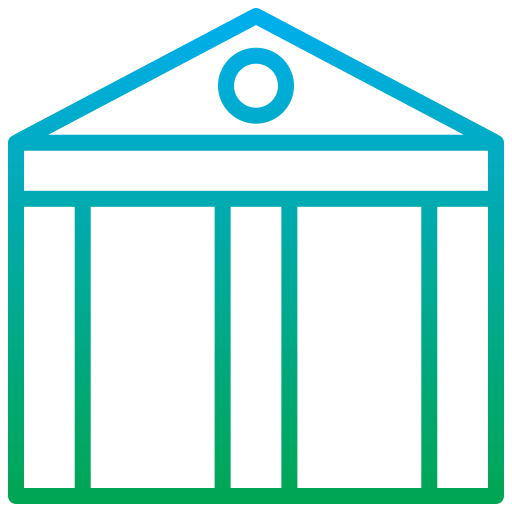 Bank Generic Gradient icon