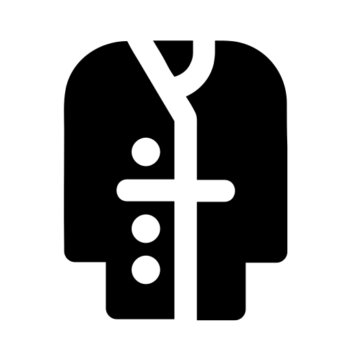 casaco Generic Glyph Ícone