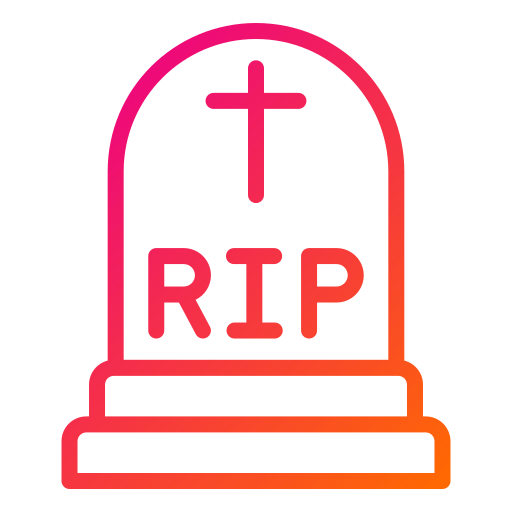 Grave Generic Gradient icon