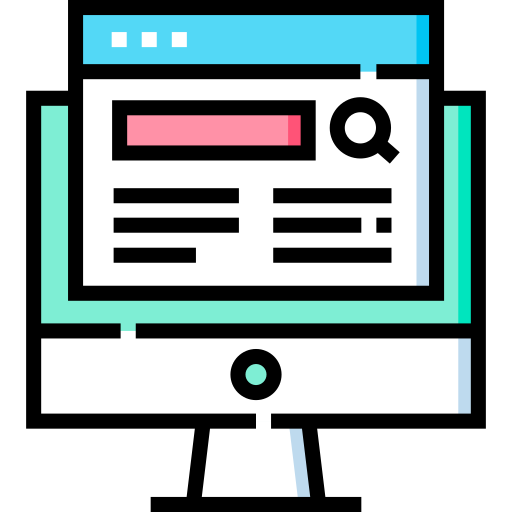 Elearning Detailed Straight Lineal color icon