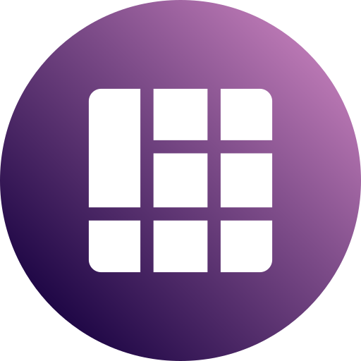 그리드 Generic Flat Gradient icon