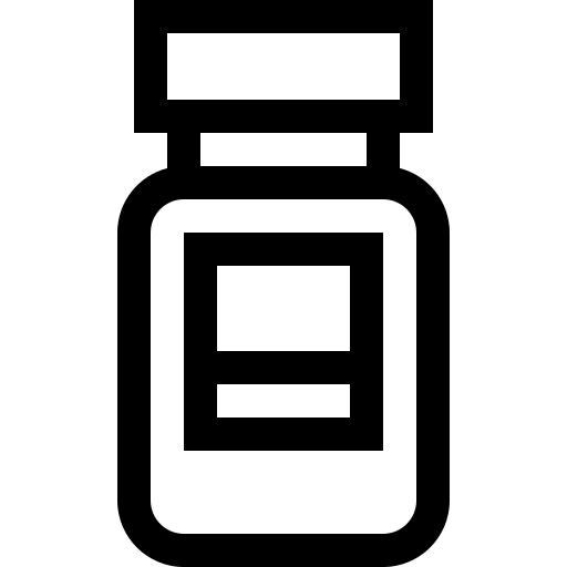 vaccin Basic Straight Lineal Icône