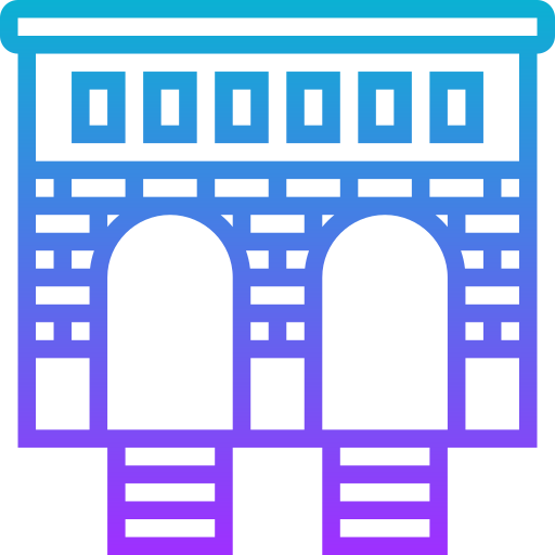 Tomb Meticulous Gradient icon