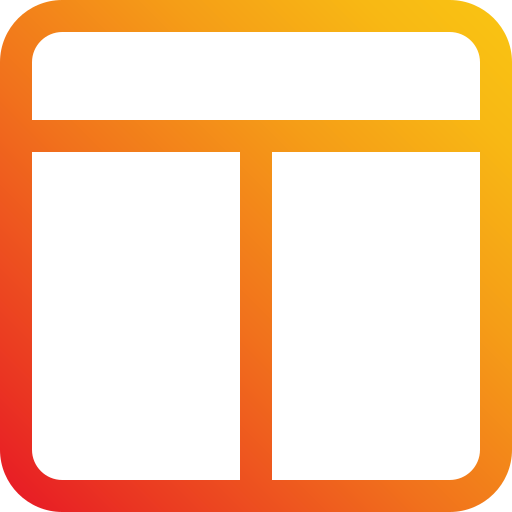 Layout Generic Gradient icon