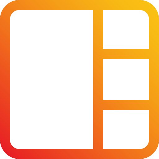 layout Generic Gradient icon