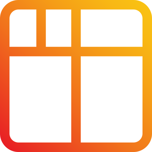 Layout Generic Gradient icon