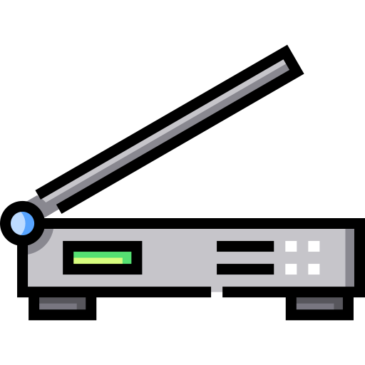 scanner Detailed Straight Lineal color icon