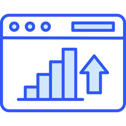 Statistic Generic Blue icon