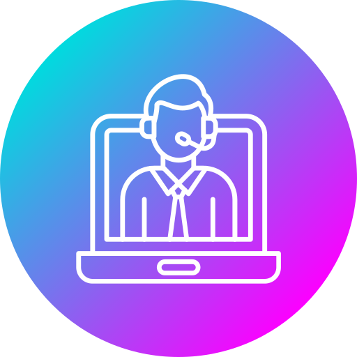 Customer service Generic Flat Gradient icon