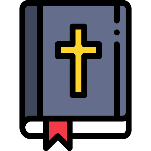 Bible Detailed Rounded Lineal color icon