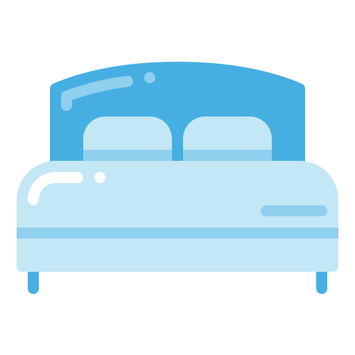 Bed Generic Flat icon