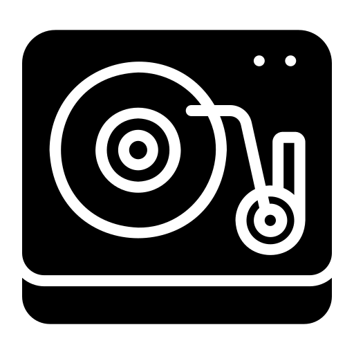 vinil Generic Glyph Ícone