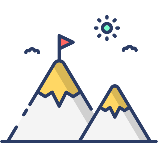 berge Generic Outline Color icon