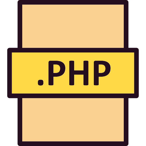 Php Generic Outline Color icon