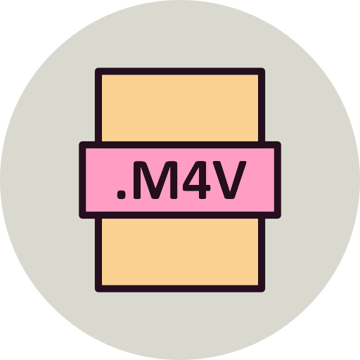 m4v Generic Outline Color icon