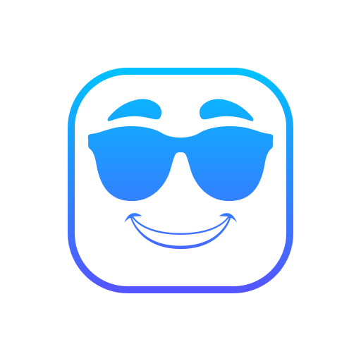 Cool glasses Generic Flat Gradient icon