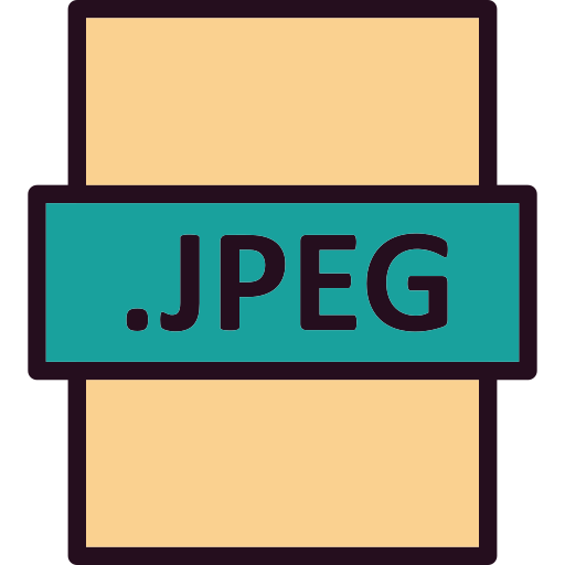 Jpeg Generic Outline Color icon