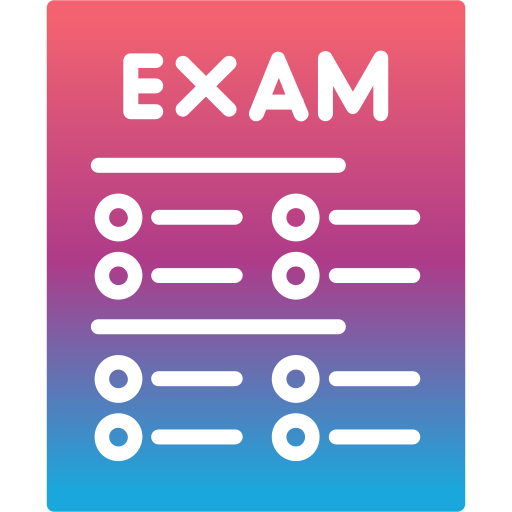 Exam Generic Flat Gradient icon