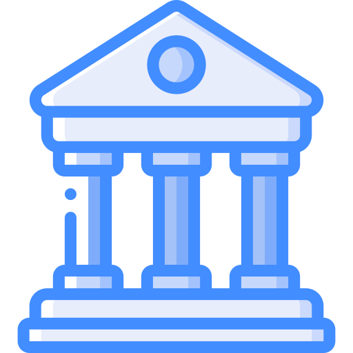 Bank Basic Miscellany Blue icon