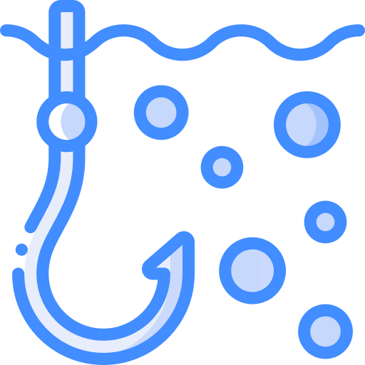 Fishing Basic Miscellany Blue icon