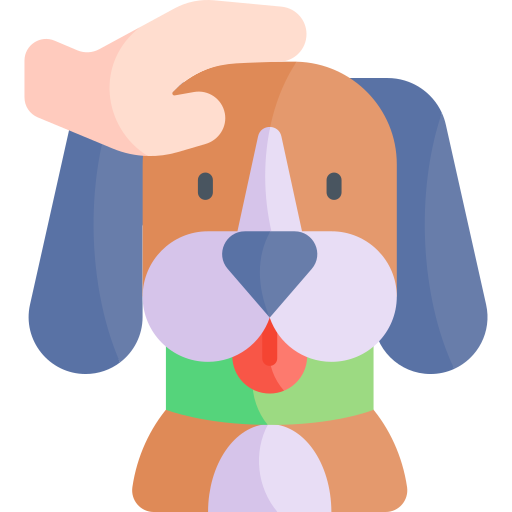 犬 Kawaii Flat icon