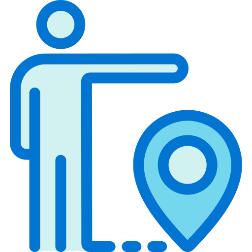 Location Generic Blue icon