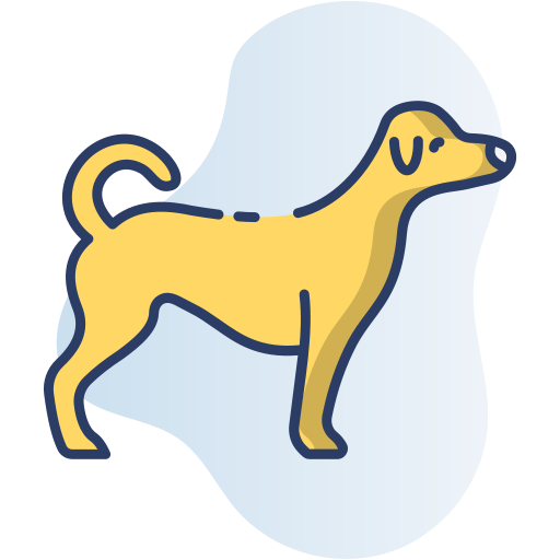 Dog Generic Rounded Shapes icon