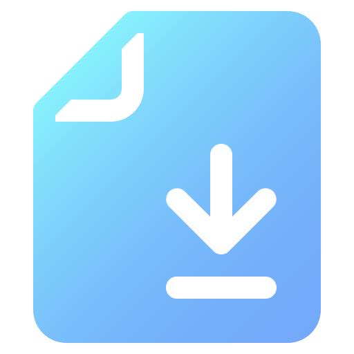 datei Generic Flat Gradient icon